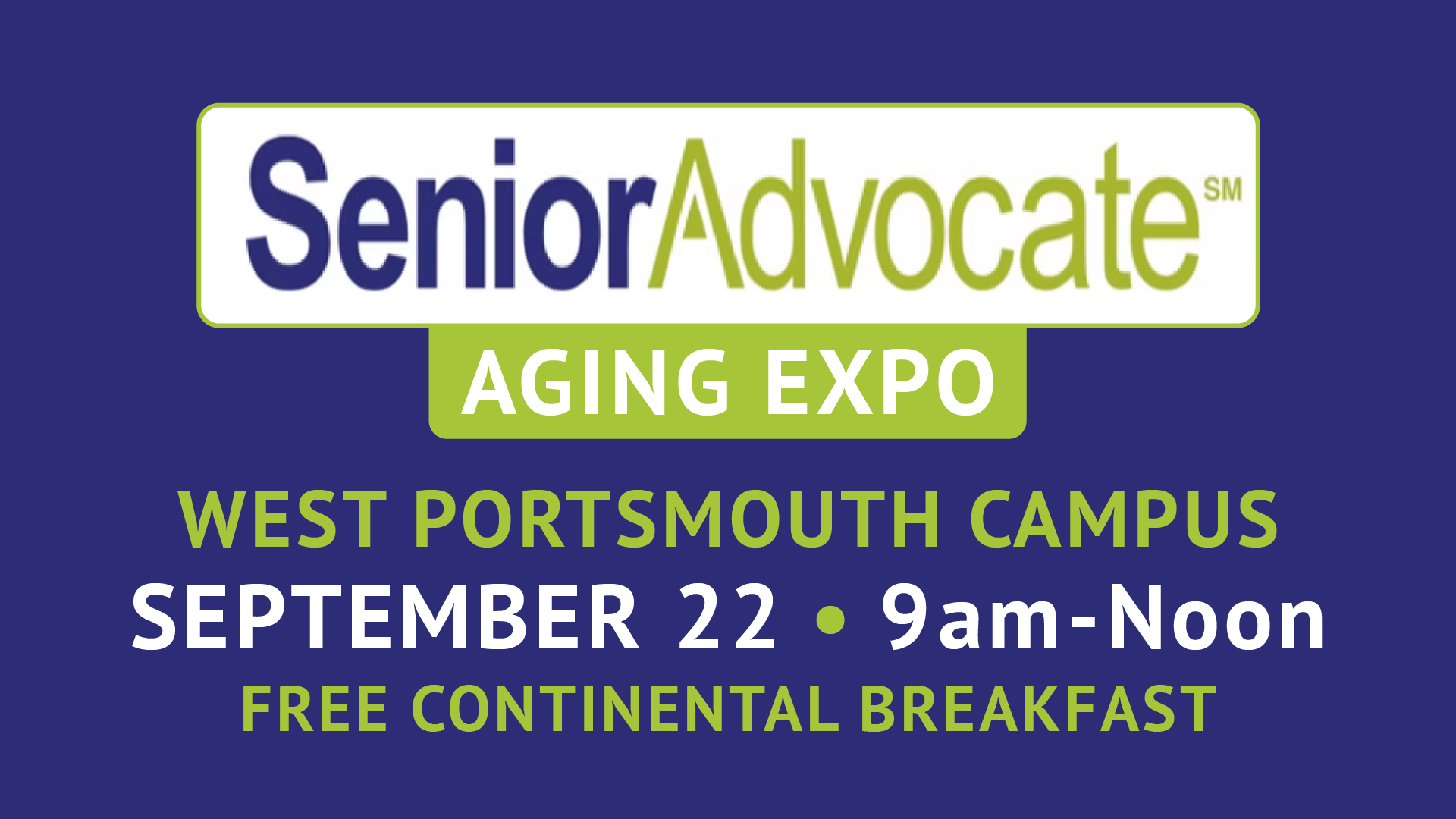 Senior Advocate Active Aging Expo